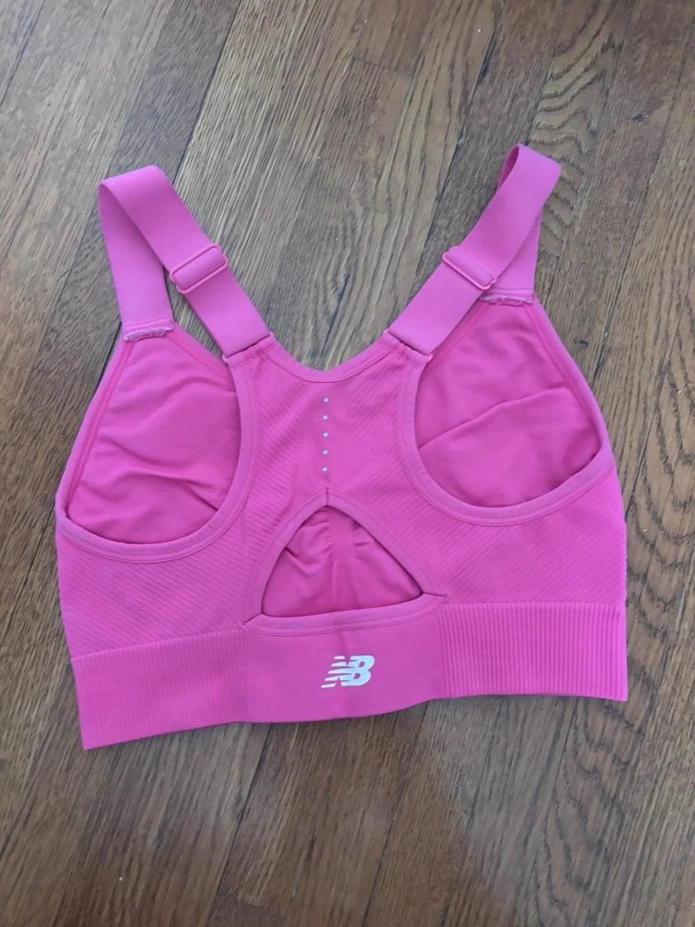 New Balance Pink Sports Bra - Women's